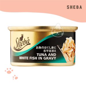 SHEBA金罐 鮪魚及白身魚-85g