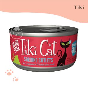 Tiki主食貓罐-夏日4號(沙丁魚龍蝦高湯)-80g