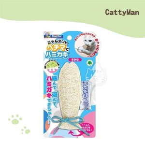 CattyMan 貓咪木天蓼添加絲瓜刷牙玩具 魚形