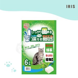IRIS 綠茶味豆腐貓砂 6L