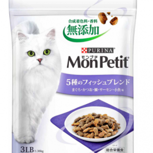 MonPetit貓倍麗 成貓乾糧(鮮魚什錦) 3磅原裝包.