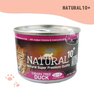 NATURAL10+紐西蘭原野無穀機能主食罐-田園烤鴨 185g