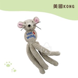 美國KONG舞吧貓好朋友老鼠聲響貓玩具 WC55 (顏色隨機出貨)