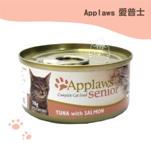 愛普士貓主食罐-熟齡貓鮪魚鮭魚 70g