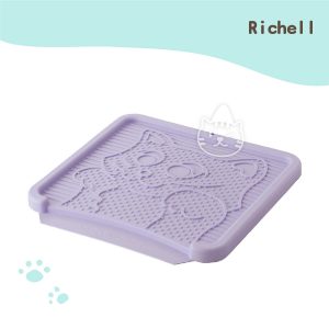 Richell 卡羅貓踏板-紫色