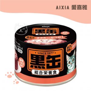 AIXIA 黑金罐主食3號-鰹魚+鮪魚+雞肉 160G