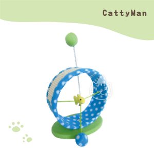 Cattyman 可愛趣味逗貓玩具組-小球金魚.