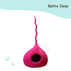 Gatto Casa 手工羊毛氈貓窩-克利玫瑰園