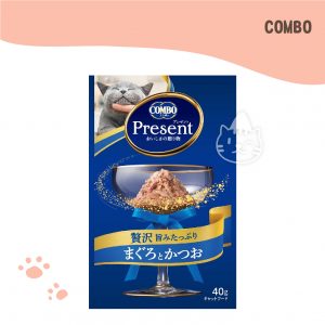 COMBO PRESENT-吻饌蒸煮食(PNR-1)-鮪魚+鰹魚 40G.