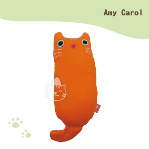Amy Carol 肥貓貓草玩具-橘色