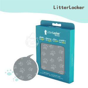 LitterLocker 第三代貓咪鎖便桶桶衣(貓腳印)