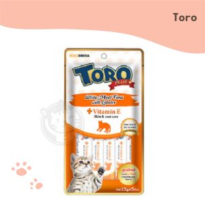 Toro Plus海洋極品貓肉泥 龍蝦+維他命E 15g5入