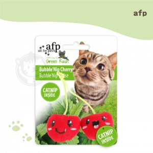 AFP 貓用玩具 奔綠系列-泡泡櫻桃(含貓薄荷)