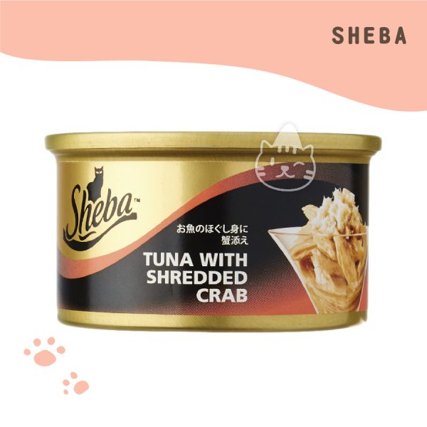 SHEBA金罐 白身鮪魚蟹肉-85g