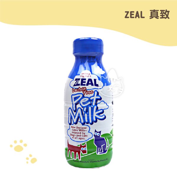 ZEAL真致 紐西蘭犬貓專用鮮乳 380ml(不含乳糖)