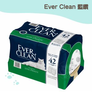 Ever Clean 藍鑽 強效低過敏 超凝結貓砂42磅(約19公斤)