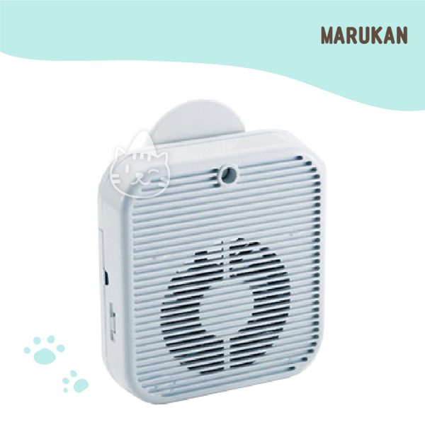 MARUKAN舒適涼爽扇-藍色