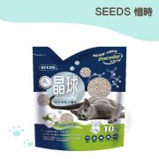 SEEDS晶球奈米銀貓砂 (無香味小球砂 - 檸檬果香混合球砂 - 茉莉花香小球砂)_茉莉