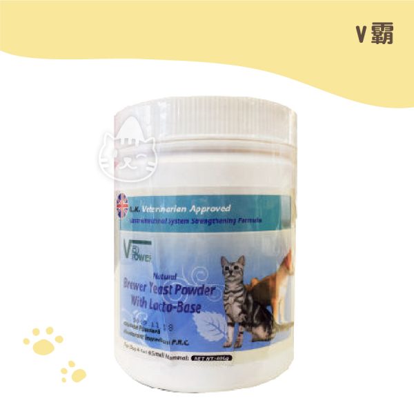 V霸-啤酒酵母酵素乳酸菌消化粉 400G