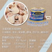 健康機能特級金貓餐罐(白身鮪魚+吻仔魚+魚丸)
