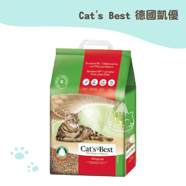 凱優凝結木屑砂(紅標) 20L(約8.6kg)