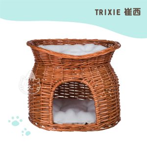 崔西雙層藤窩-原色