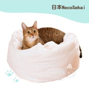 日本 NecoSekai 軟軟床 (白色咖啡)