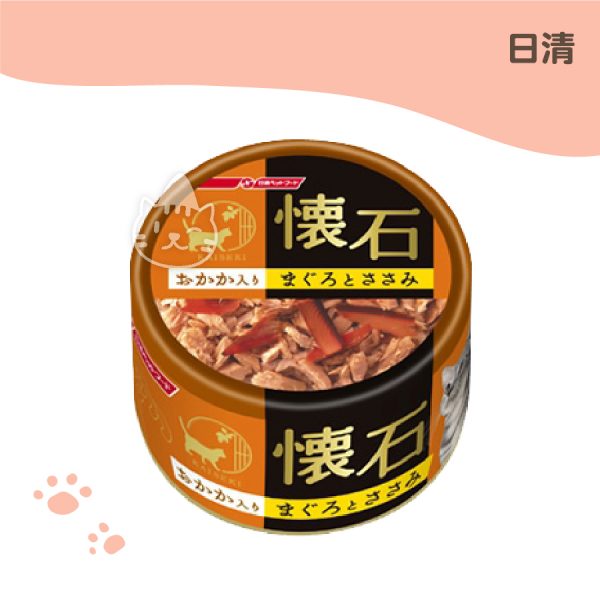 日清新懷石貓罐-K12-鮪魚+雞肉絲+柴魚片 80g