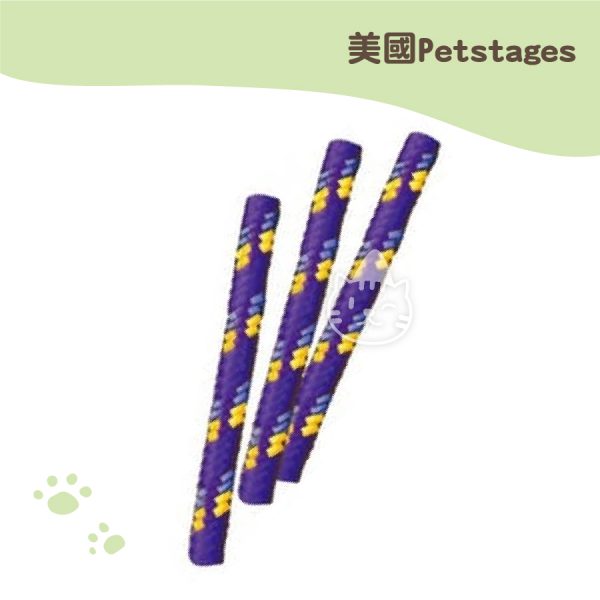 美國Petstages 740 夜光貓草棒-3入