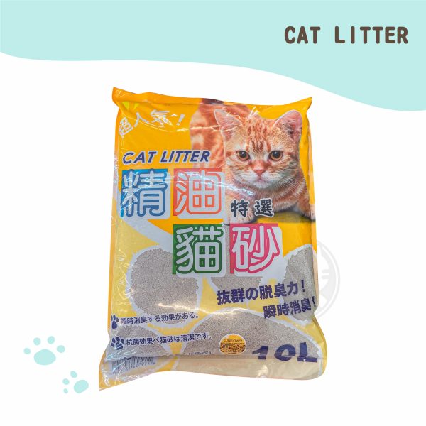 超人氣精油特選貓砂-10L