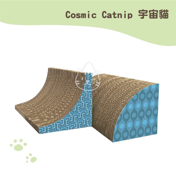 Cosmic Catnip宇宙貓 紓壓貓抓板牆角專用二入組.