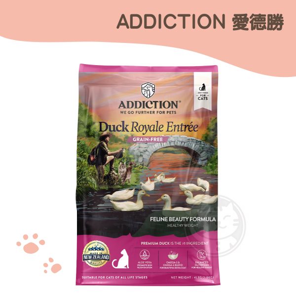 ADDICTION Wild Islands 鴨肉貓糧