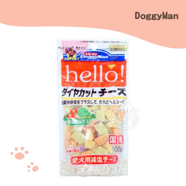 DOGGYMAN HELLO!角切野菜起司塊 100g