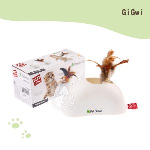 GiGwi我跑給你追-羽毛躲貓貓電子玩具