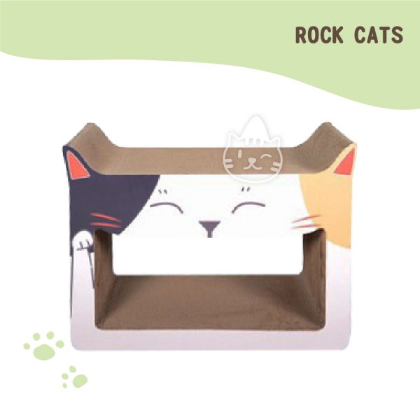 ROCK CATS 環保貓抓板-招財貓
