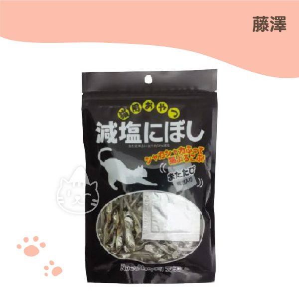 藤澤木天蓼減鹽小魚乾-40g