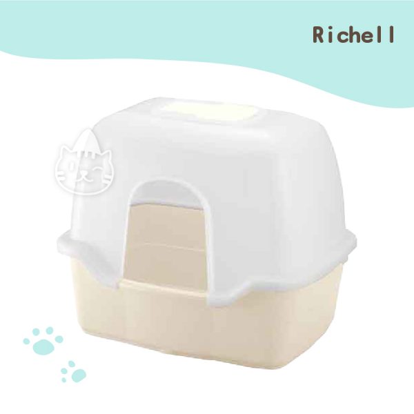 Richell 卡羅 加大砂屋便盆(米)