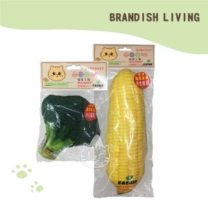 小鮮食貓草玩具(玉米花椰菜)