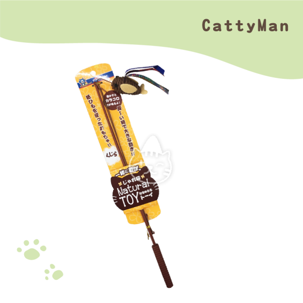 CATTYMAN-自然風逗貓棒-鯨魚..