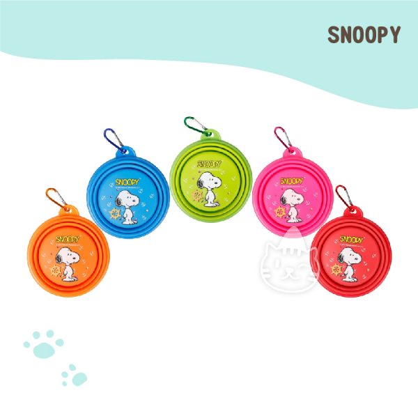 SNOOPY 寵物摺疊碗-水手