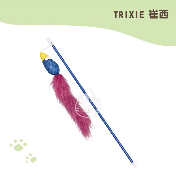 Trixie 羽毛小鳥逗貓棒(2890)顏色隨機出貨