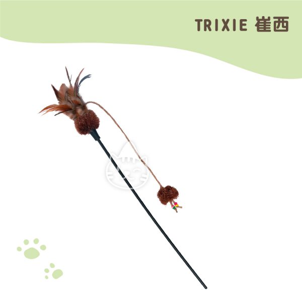 Trixie 羽毛球球逗貓棒(7413)
