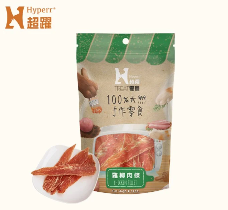 HYPERR超躍手作 雞柳肉條 100g HYPERR超躍手作 雞柳肉條 100g