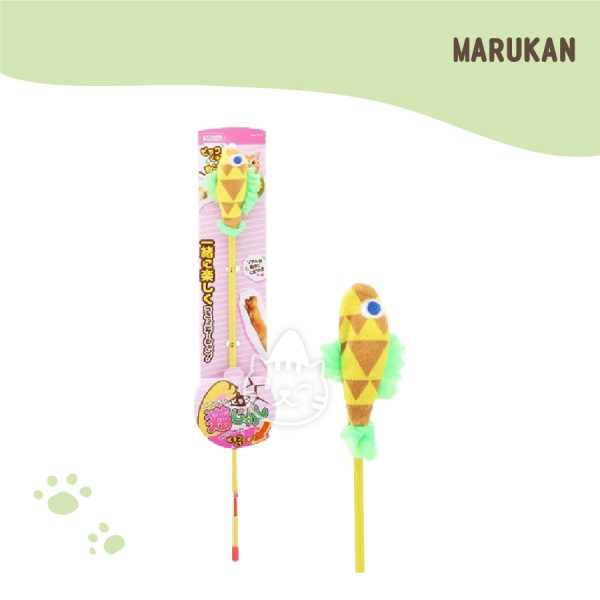 MARUKAN招手逗貓棒-魚