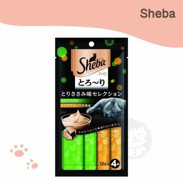Sheba 誘惑泥- 雞肉+雞肉及白身魚口味 48g