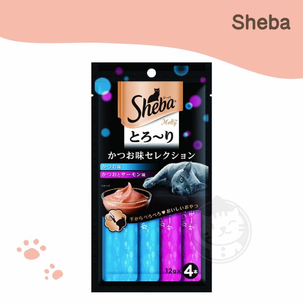 Sheba 誘惑泥- 鰹魚+鰹魚及鮭魚口味 48g