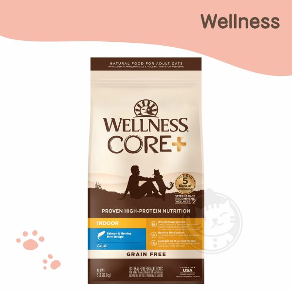 WELLNESS 無穀CORE室內貓 深海魚食譜