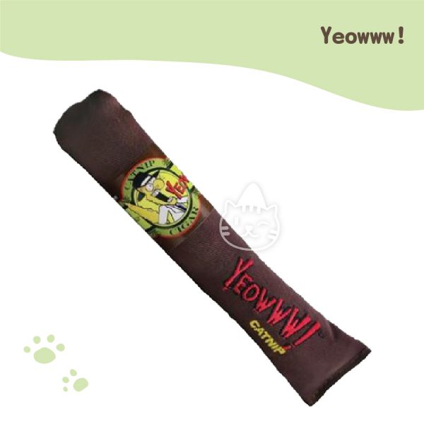 Yeowww!美國天然瘋狂貓有機貓草-雪茄(咖啡色)