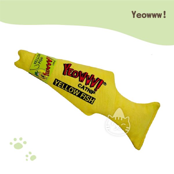 Yeowww!美國天然瘋狂貓有機貓草-黃魚