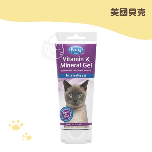 美國貝克-貓用即刻補保健膏 100G